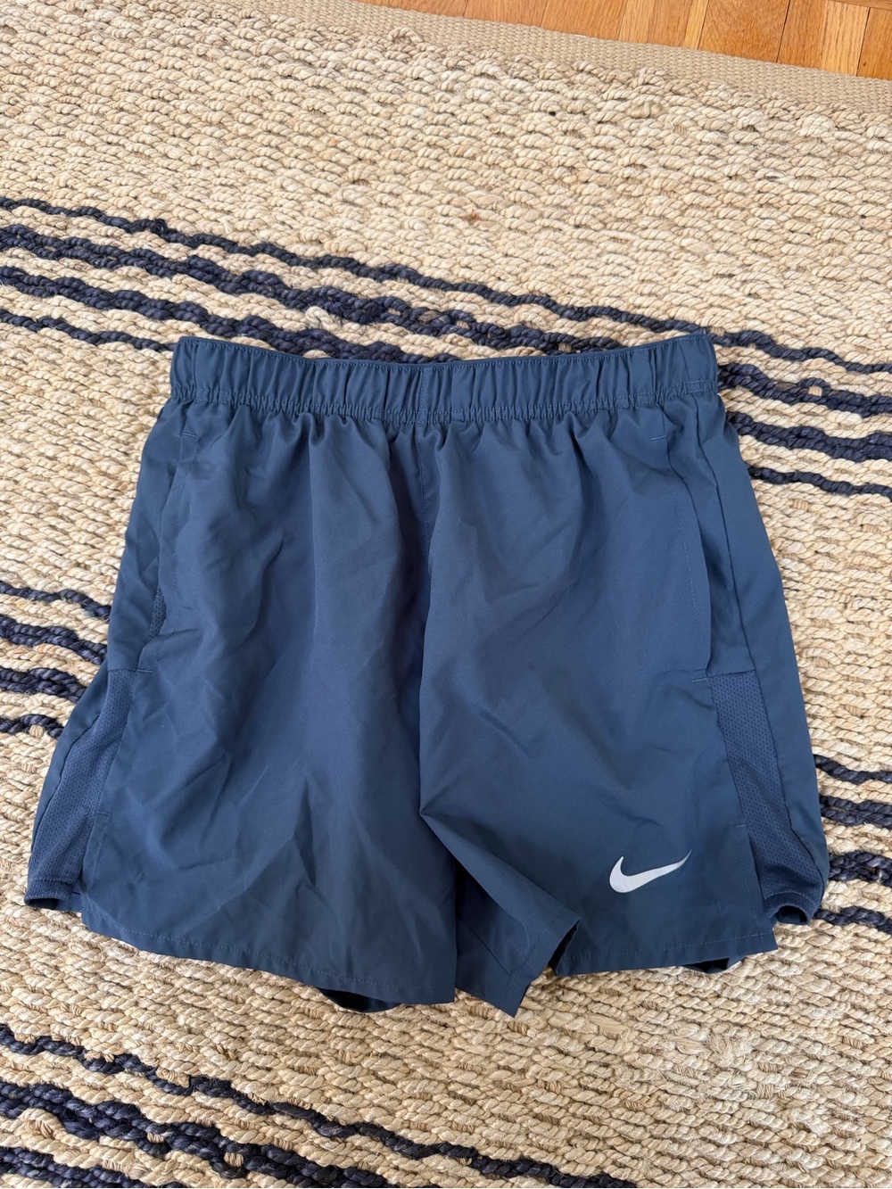 Nike Boys Navy Dri-FIT Shorts, Size S